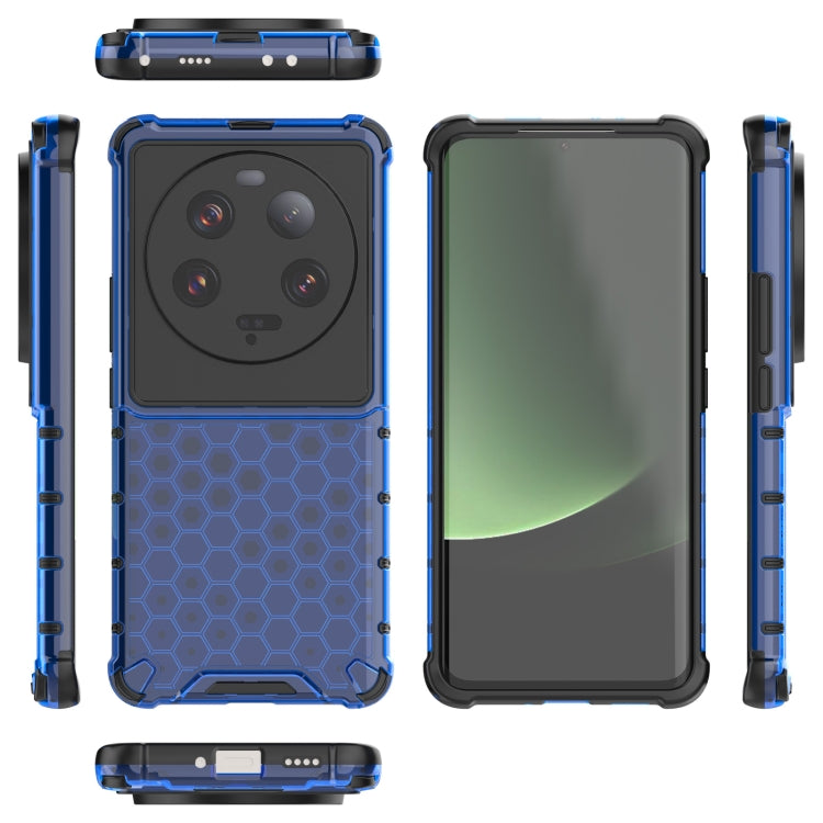 Shockproof Honeycomb PC + TPU Phone Case