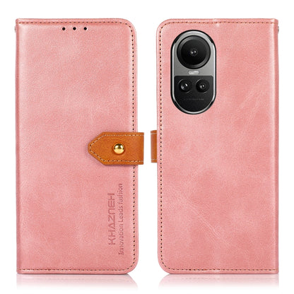 KHAZNEH Dual-color Cowhide Texture Flip Leather Phone Case, Series 2