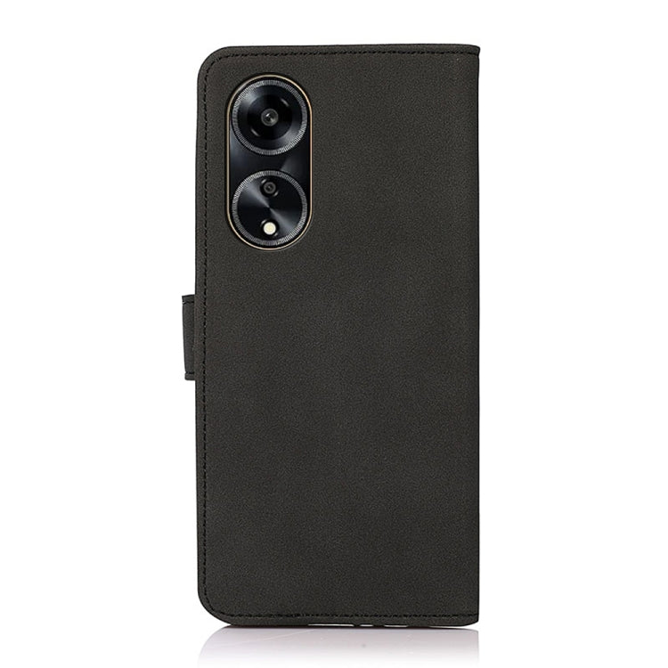 KHAZNEH Matte Texture Leather Phone Case, For OPPO A1 5G, For OPPO A58 5G