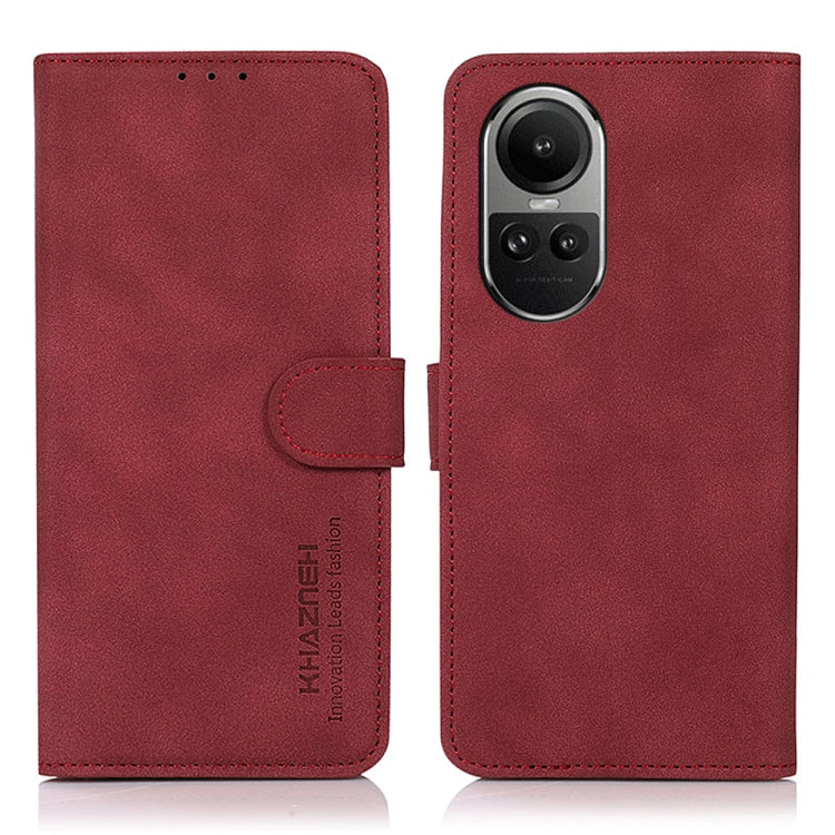 KHAZNEH Matte Texture Leather Phone Case, For OPPO Reno11 Pro 5G Global, For OPPO Find X7 Pro / Find X7 Ultra, For OPPO A38 4G, For OPPO A58 4G, For OPPO Reno10 / Reno10 Pro Global, For OPPO A78 4G