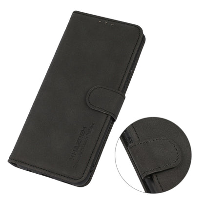 KHAZNEH Matte Texture Leather Phone Case, For OPPO A58 5G