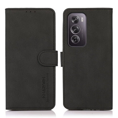 KHAZNEH Matte Texture Leather Phone Case, For OPPO A5 Pro 5G Global, For OPPO Reno12 Pro 5G Global, For OPPO Reno12 5G Global, For OPPO Find X7, For OPPO Reno11 5G Global, For OPPO Reno11 Pro 5G Global