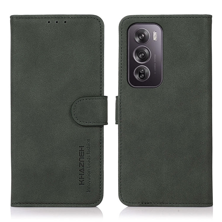 KHAZNEH Matte Texture Leather Phone Case, For OPPO A5 Pro 5G Global, For OPPO Reno12 Pro 5G Global, For OPPO Reno12 5G Global, For OPPO Find X7, For OPPO Reno11 5G Global, For OPPO Reno11 Pro 5G Global