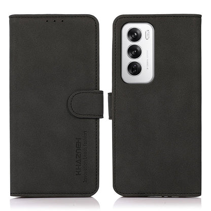 KHAZNEH Matte Texture Leather Phone Case, For OPPO A5 Pro 5G Global, For OPPO Reno12 Pro 5G Global, For OPPO Reno12 5G Global, For OPPO Find X7, For OPPO Reno11 5G Global, For OPPO Reno11 Pro 5G Global