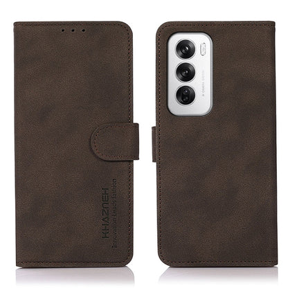 KHAZNEH Matte Texture Leather Phone Case, For OPPO A5 Pro 5G Global, For OPPO Reno12 Pro 5G Global, For OPPO Reno12 5G Global, For OPPO Find X7, For OPPO Reno11 5G Global, For OPPO Reno11 Pro 5G Global