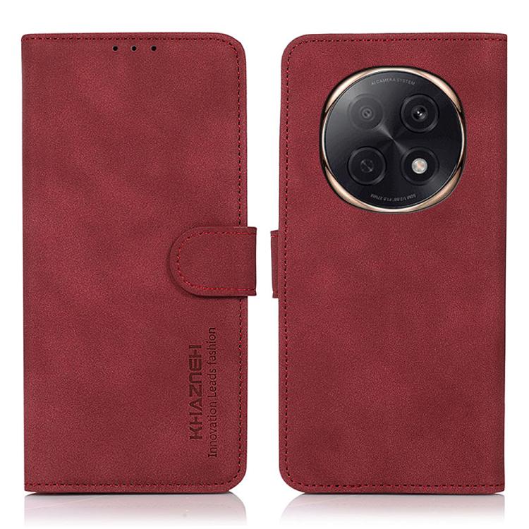KHAZNEH Matte Texture Leather Phone Case, For OPPO A5 Pro 5G Global, For OPPO Reno12 Pro 5G Global, For OPPO Reno12 5G Global, For OPPO Find X7, For OPPO Reno11 5G Global, For OPPO Reno11 Pro 5G Global