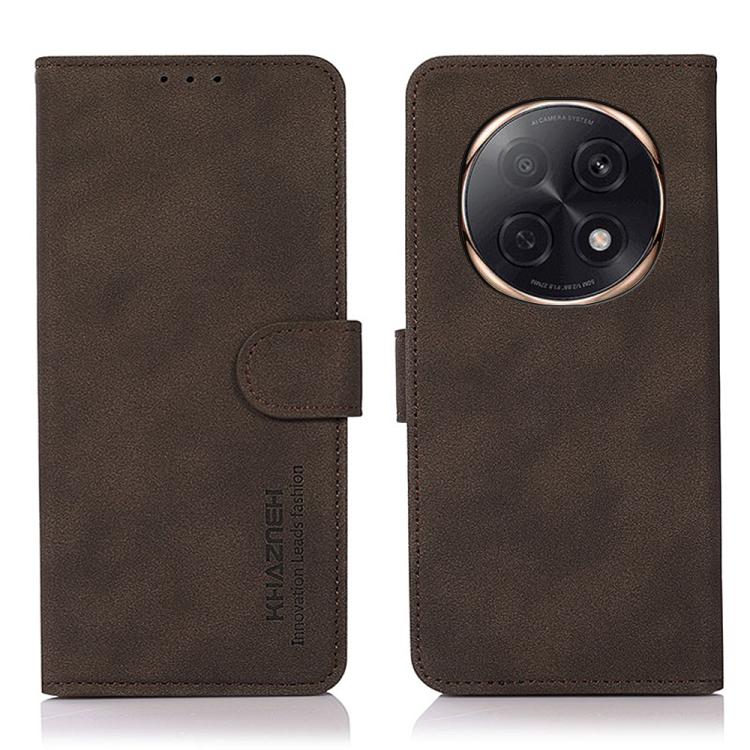KHAZNEH Matte Texture Leather Phone Case, For OPPO A5 Pro 5G Global, For OPPO Reno12 Pro 5G Global, For OPPO Reno12 5G Global, For OPPO Find X7, For OPPO Reno11 5G Global, For OPPO Reno11 Pro 5G Global