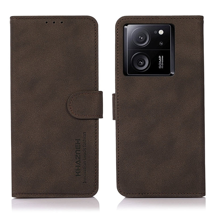 KHAZNEH Matte Texture Leather Phone Case, For Xiaomi Redmi 13C, For Xiaomi Redmi Note 13 Pro+ 5G Global, For Xiaomi Redmi Note 13 Pro 4G / POCO M6 Pro, For Xiaomi 13T / Redmi K60 Ultra, For Xiaomi Redmi 12 4G, For Xiaomi Redmi Note 12S 4G