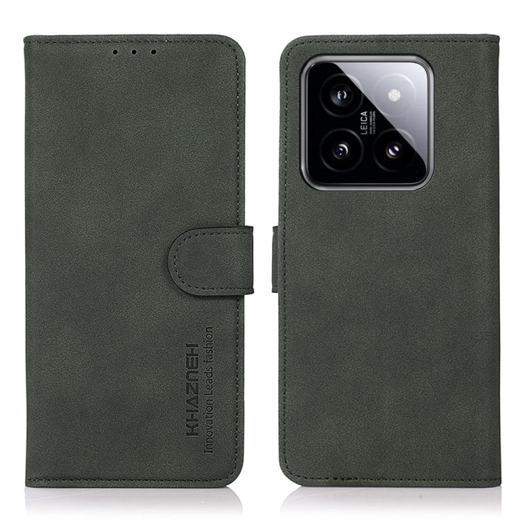 KHAZNEH Matte Texture Leather Phone Case, Series 1