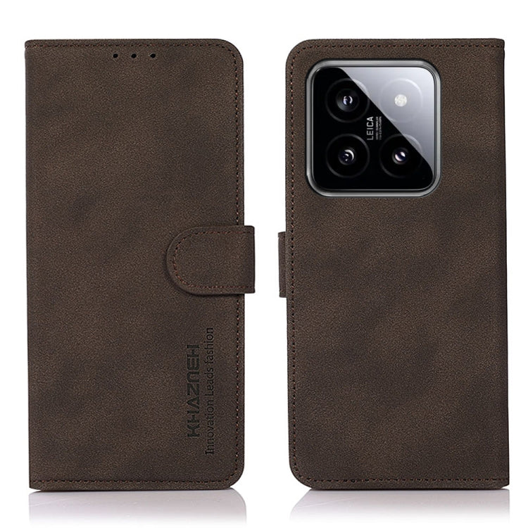 KHAZNEH Matte Texture Leather Phone Case, Series 1