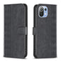 Plaid Embossed Leather Phone Case, For Xiaomi Poco M3 Pro, For Xiaomi 11 Lite, For Xiaomi Redmi Note 10 4G, For Xiaomi Redmi Note 10 Pro