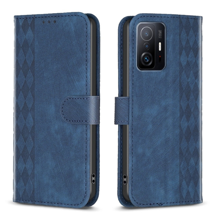 Plaid Embossed Leather Phone Case, Series 3