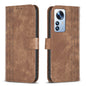 Plaid Embossed Leather Phone Case, Series 4