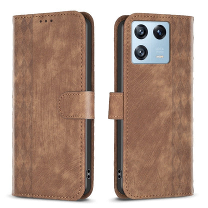 Plaid Embossed Leather Phone Case, Series 6