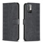 Plaid Embossed Leather Phone Case, For Xiaomi Poco M3 Pro, For Xiaomi 11 Lite, For Xiaomi Redmi Note 10 4G, For Xiaomi Redmi Note 10 Pro