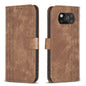 Plaid Embossed Leather Phone Case, For Xiaomi Poco M3 CN Version, For Xiaomi Poco X3 / X3 NFC, For Xiaomi Redmi 9A, For Xiaomi Redmi 9
