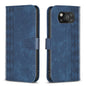 Plaid Embossed Leather Phone Case, For Xiaomi Poco M3 CN Version, For Xiaomi Poco X3 / X3 NFC, For Xiaomi Redmi 9A, For Xiaomi Redmi 9