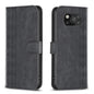 Plaid Embossed Leather Phone Case, For Xiaomi Poco M3 CN Version, For Xiaomi Poco X3 / X3 NFC, For Xiaomi Redmi 9A, For Xiaomi Redmi 9