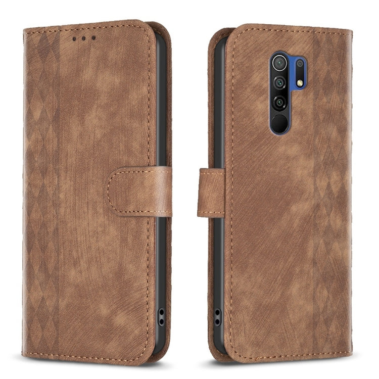 Plaid Embossed Leather Phone Case, Series 3