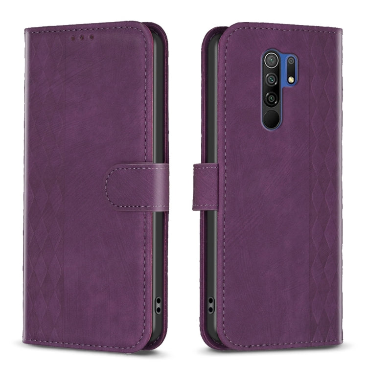 Plaid Embossed Leather Phone Case, Series 3