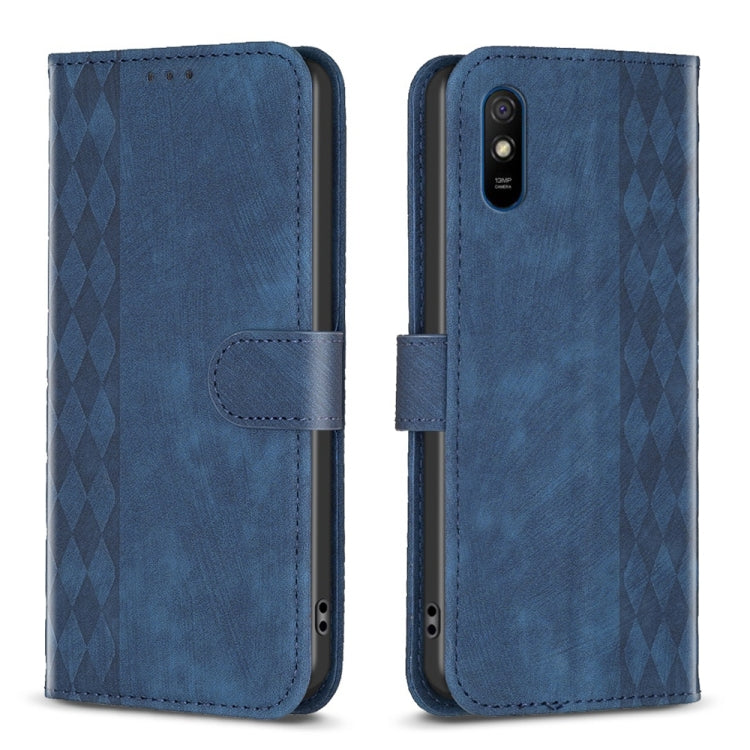 Plaid Embossed Leather Phone Case, Series 4