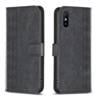 Plaid Embossed Leather Phone Case, Series 4