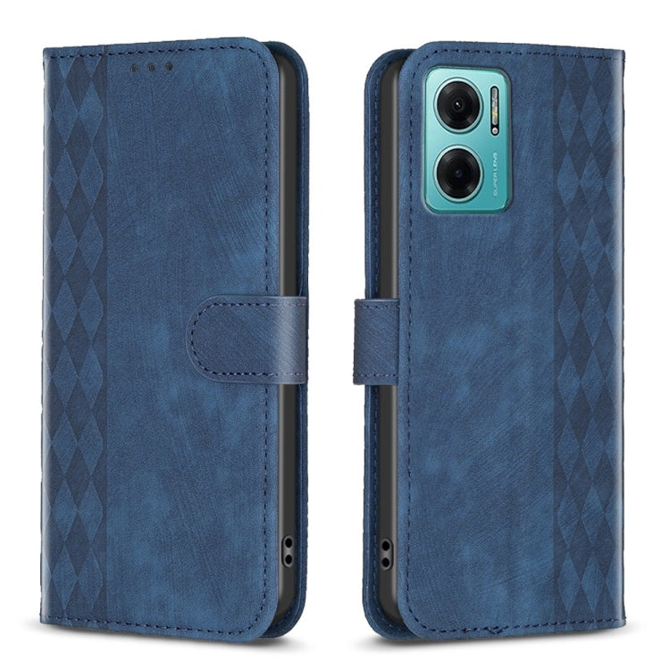 Plaid Embossed Leather Phone Case, Series 3