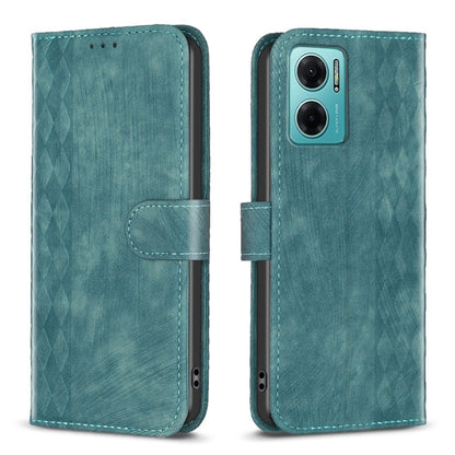 Plaid Embossed Leather Phone Case, Series 3