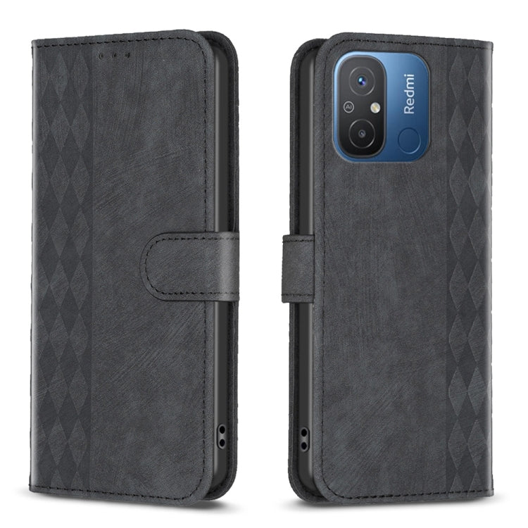 Plaid Embossed Leather Phone Case, Series 6