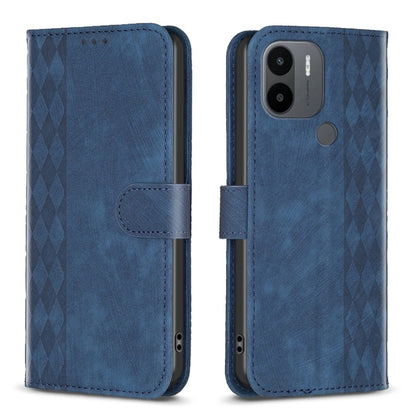 Plaid Embossed Leather Phone Case, Series 3