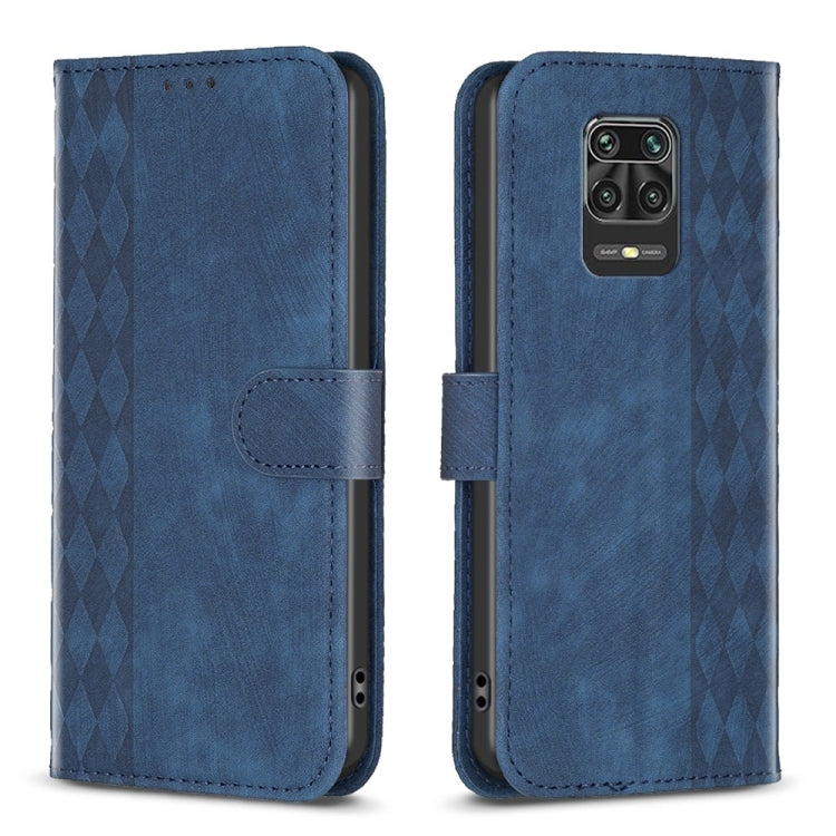 Plaid Embossed Leather Phone Case