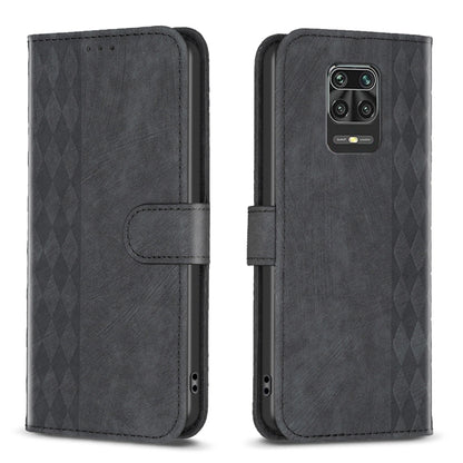 Plaid Embossed Leather Phone Case