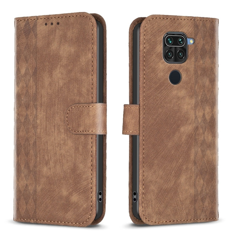 Plaid Embossed Leather Phone Case, Series 6