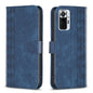 Plaid Embossed Leather Phone Case, For Xiaomi Poco M3 Pro, For Xiaomi 11 Lite, For Xiaomi Redmi Note 10 4G, For Xiaomi Redmi Note 10 Pro