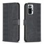Plaid Embossed Leather Phone Case, For Xiaomi Poco M3 Pro, For Xiaomi 11 Lite, For Xiaomi Redmi Note 10 4G, For Xiaomi Redmi Note 10 Pro