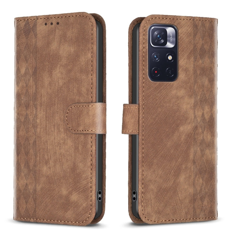 Plaid Embossed Leather Phone Case, Series 1