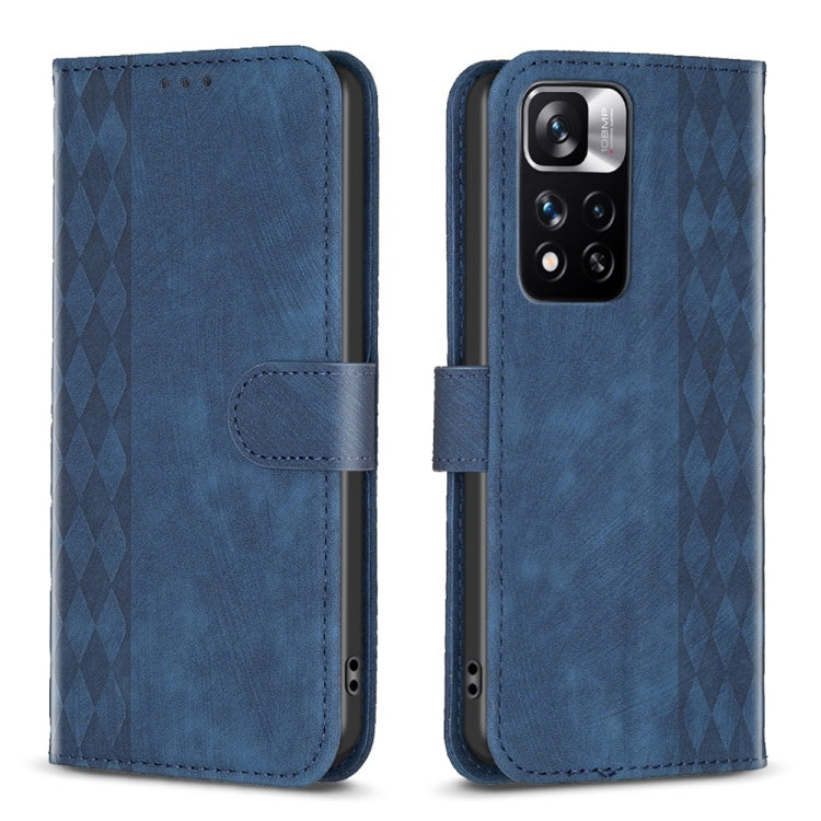 Plaid Embossed Leather Phone Case, Series 1