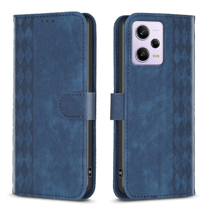 Plaid Embossed Leather Phone Case, Series 2