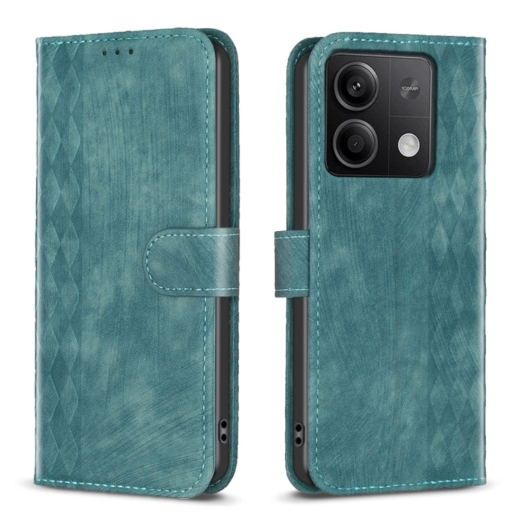 Plaid Embossed Leather Phone Case, Series 2