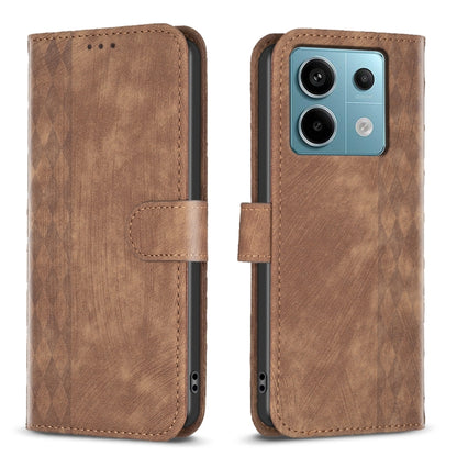 Plaid Embossed Leather Phone Case, Series 6