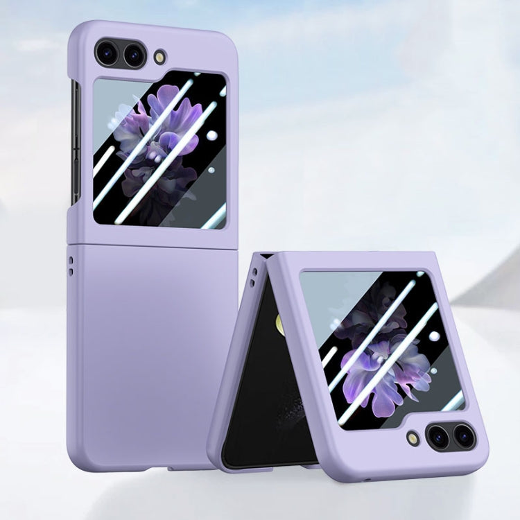 Fuel Injection Integrated PC Skin Feel Phone Case, For Samsung Galaxy Z Flip6 / Flip7 FE, For Samsung Galaxy Z Flip5