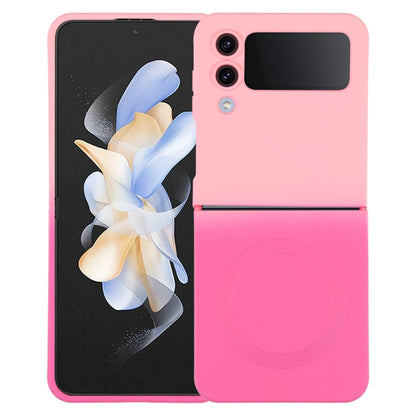 Liquid TPU Silicone Gradient MagSafe Phone Case, For Samsung Galaxy Z Flip3 5G, For Samsung Galaxy Z Flip5, For Samsung Galaxy Z Flip4