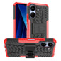 Tire Texture TPU + PC Phone Case with Holder, For Xiaomi Redmi A3 4G, For Xiaomi Redmi Note 13 4G, For Xiaomi Poco C65, For Xiaomi Redmi Note 13 5G Global, For Xiaomi Redmi 13C 4G, For Xiaomi Redmi Note 13 Pro+ 5G