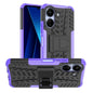 Tire Texture TPU + PC Phone Case with Holder, For Xiaomi Redmi A3 4G, For Xiaomi Redmi Note 13 4G, For Xiaomi Poco C65, For Xiaomi Redmi Note 13 5G Global, For Xiaomi Redmi 13C 4G, For Xiaomi Redmi Note 13 Pro+ 5G