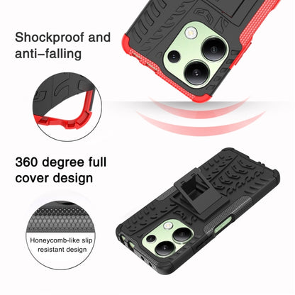 Tire Texture TPU + PC Phone Case with Holder, Series 2