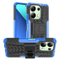 Tire Texture TPU + PC Phone Case with Holder, For Xiaomi Redmi A3 4G, For Xiaomi Redmi Note 13 4G, For Xiaomi Poco C65, For Xiaomi Redmi Note 13 5G Global, For Xiaomi Redmi 13C 4G