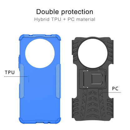 Tire Texture TPU + PC Phone Case with Holder, For Xiaomi Redmi A3 4G, For Xiaomi Redmi Note 13 4G, For Xiaomi Poco C65, For Xiaomi Redmi Note 13 5G Global, For Xiaomi Redmi 13C 4G, For Xiaomi Redmi Note 13 Pro+ 5G