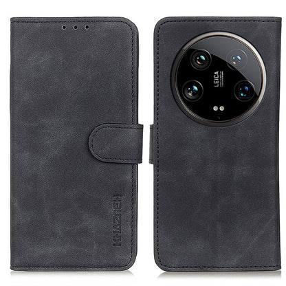 KHAZNEH Retro Texture Flip Leather Phone Case