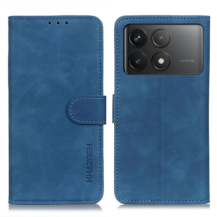 KHAZNEH Retro Texture Flip Leather Phone Case, Series 2