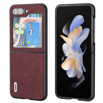 ABEEL Dream Litchi Texture PU Phone Case, For Samsung Galaxy Z Flip5, For Samsung Galaxy Z Fold5